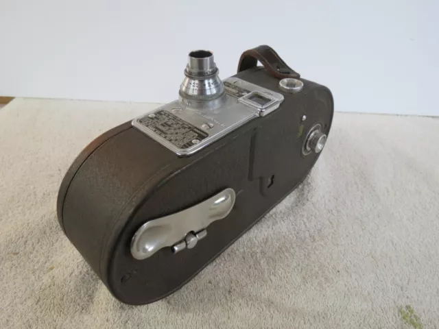 VINTAGE KEYSTONE MODEL A-7 16mm WIND UP MOVIE CAMERA