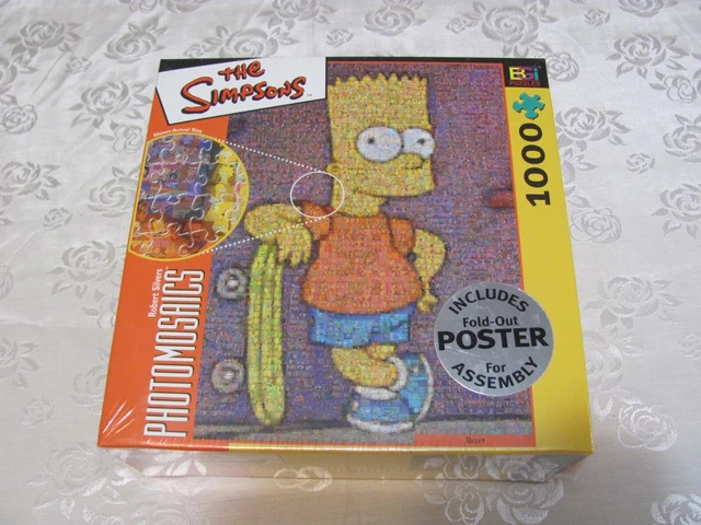 Adult Puzzle Simpsons Photomosaics Jigsaw Puzzle - 1000 Piece