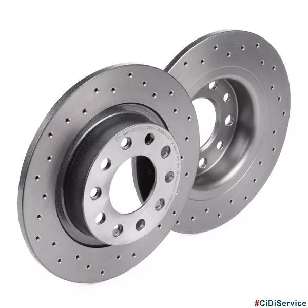 Par Discos Traseros Brembo Xtra Línea 264mm Alfa Romeo Giulietta 1.4 2.0JTDm 2