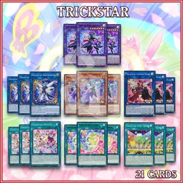 TRICKSTAR DECK 21 | Band Sweet Guitar Crimson Heart Fusion Festival YuGiOh