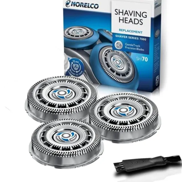 3 Blades SH70 Razor Replacement Shaver Heads Foil Cassette for Series 7000