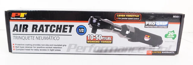 Performance Tool M561 1/2-Inch ProGrip Air Ratchet