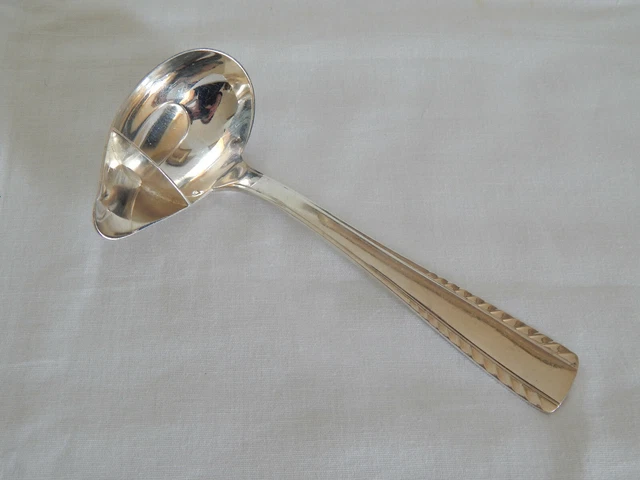 Cuillère à Sauce Christofle Spatours - Métal Argenté - Couvert D'occasion