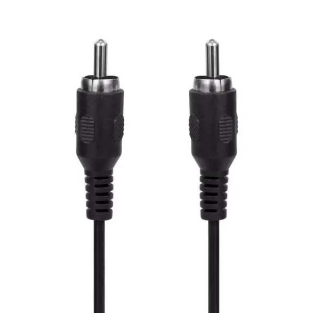 RCA Cable Male to Male 3m Plug Phono Lead Composite AV Audio Video PC TV CCTV