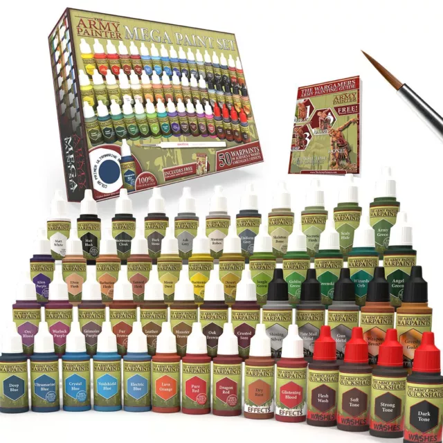 Army Painter Warpaints FULL RANGE 18ml Bottles For Wargames Models Hobby Painter