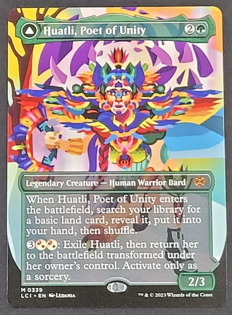 MTG CARD - 1x Huatli, Poet of Unity - Lost Caverns of Ixalan - NM ...