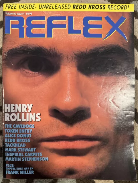 REFLEX MUSIC Magazine Vol.2 # Issue #4 Feat. Henry Rollins