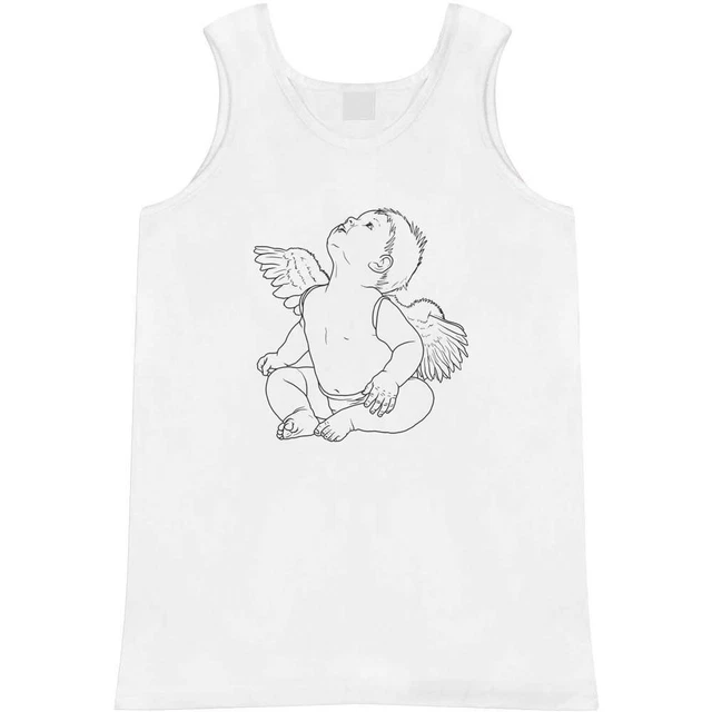 'Angel Wings Baby' Adult Vest / Tank Top (AV032287)