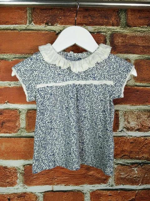 PACCHETTO BAMBINA ETÀ 3-6 MESI NEXT M&S ecc ABITO TOP BELLO DENIM ESTIVO 68CM 2