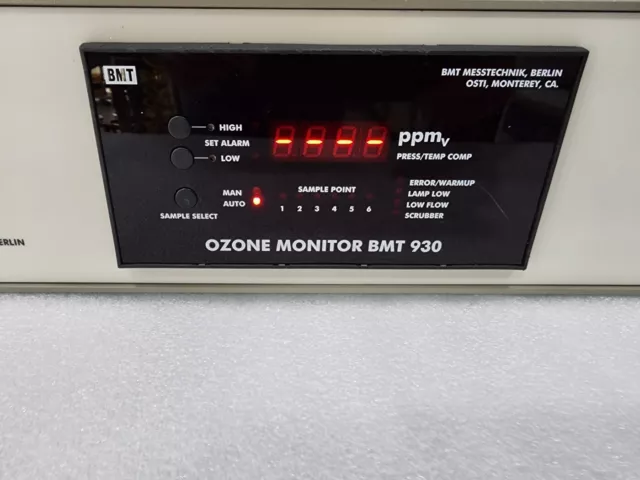 As-Is BMT Ozone System OZONE MONITOR BMT 930 BMT 930 V3