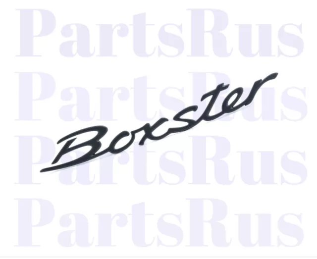 Genuine Porsche Emblem-Boxster Black 9865592370070C