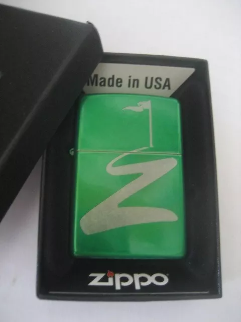 Cigarette Lighter Zippo Field And Flag Of Golf. Year Boardshort 2016