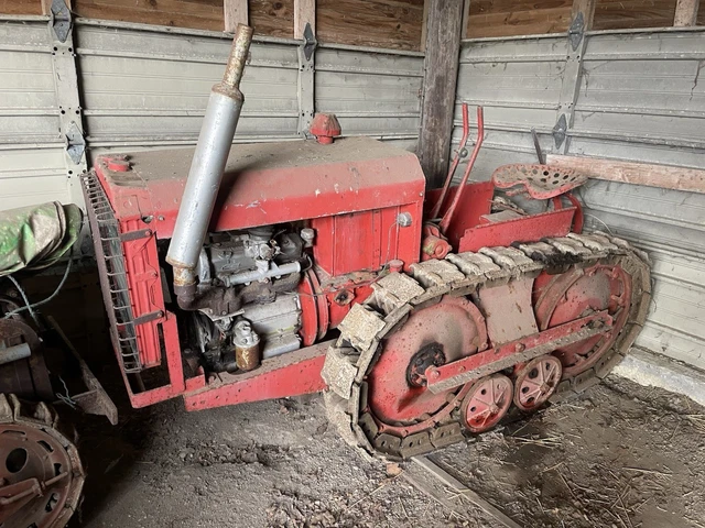 BRISTOL 10 CRAWLER Tractor 1947 Coventry Climax Engine Genuine Barn 