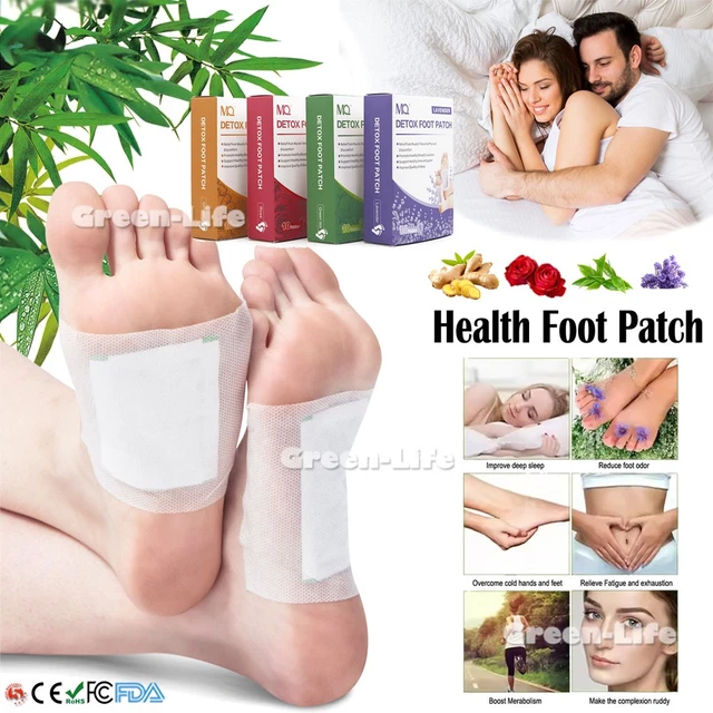50 Patchs Détox Pour Pieds Itsuki Kenko - Ingrédients Naturels (bambou), Origine Japon, Neufs