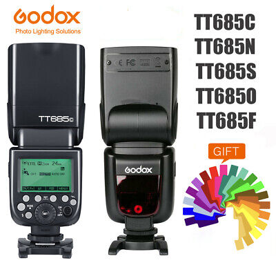 Godox TT685II TT685C/N/S/O/F TTL HSS Camera Flash Speedlite for Canon Nikon Sony