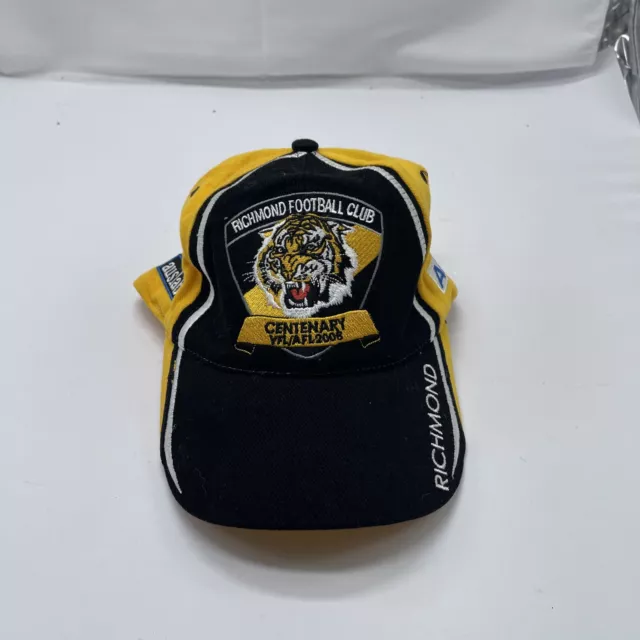 Rare Richmond Tigers 2008 Centenary Hat Cap Collectable Afl Vfl Vintage Afg.