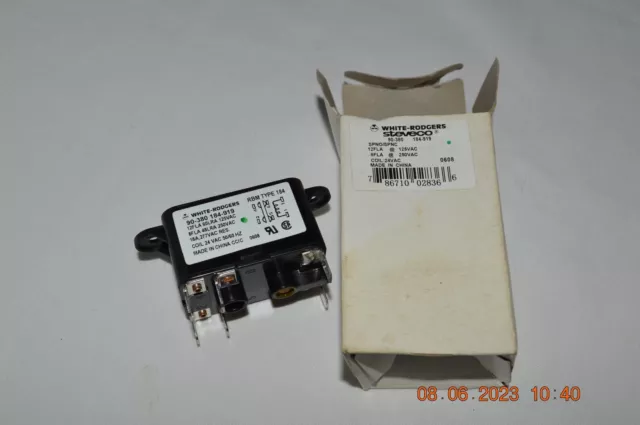 90-380 White Rodgers General Purpose Fan Relay New