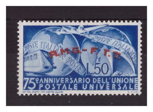 Trieste A 1949 - Upu Letter " T " Mozza MNH Adf