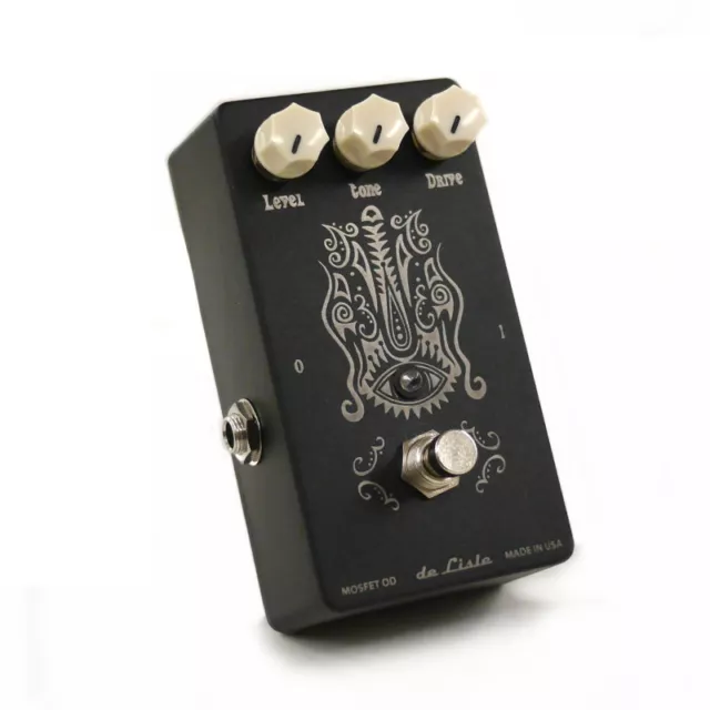 DE LISLE MOSFET OD Tube-like Overdrive Distorition Effects Pedal Stompbox USA