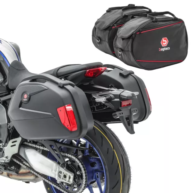 Valises laterales SC22 + interieurs pour Yamaha FZ6 S2 / FZ8 / MT-03