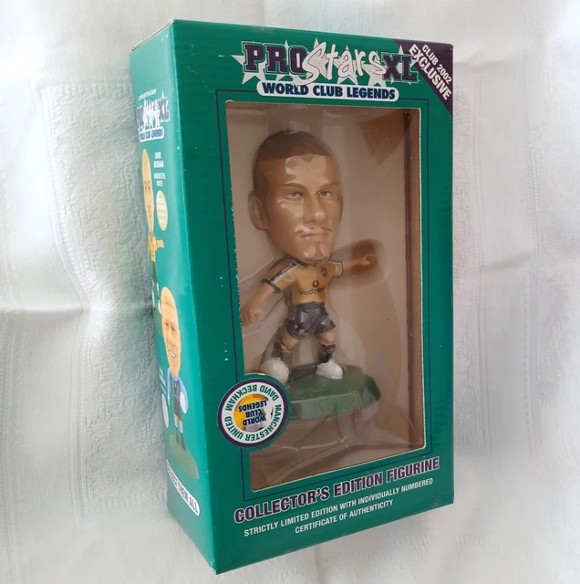 CORINTHIAN PROSTARS XL Boxed MANCHESTER UTD Gold Kit BECKHAM XL018