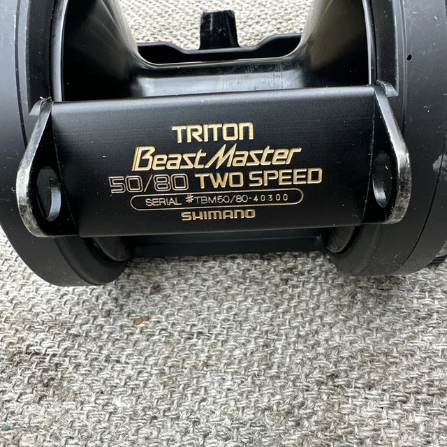 TRITON SHIMANO BEAST Master 20/30 Overhead Reel Two Speed