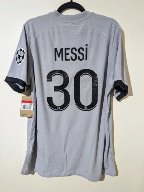 Paris Saint Germain PSG Jordan DRI-FIT ADV Match Messi #30 Auswärtsshirt/Trikot L