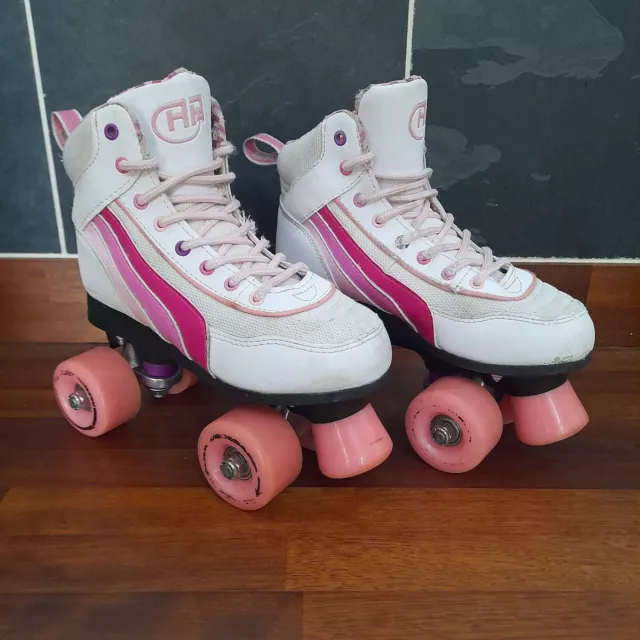 SFR Rio Roller Quad Roller Skates - Retro Style Candy Colours - Size UK 3
