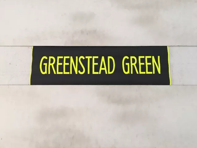 Essex / New Kelvedon Bus Blind 23" - Greenstead Green