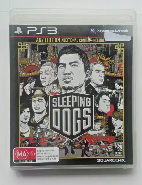 Sleeping Dogs - PlayStation 3 PS3 GAME - Includes Manual - VGC - Free Post