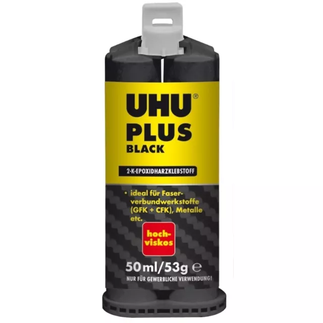 UHU Plus Black, im Doppelkammersystem (Binder & Härter) 100g/68,96 Euro