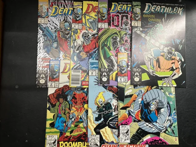 Deathlok Lot Of 7 Books Vol 2 (1991)