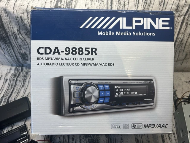 ALPINE 3DA-7885J - In-Dash 3 CD Changer, Head Unit, Retro