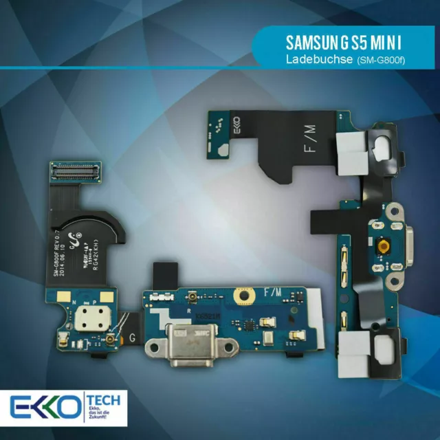 ✅ Original Samsung Galaxy S5 Mini SM-G800F Ladebuchse Flexkabel Charging Port ✅
