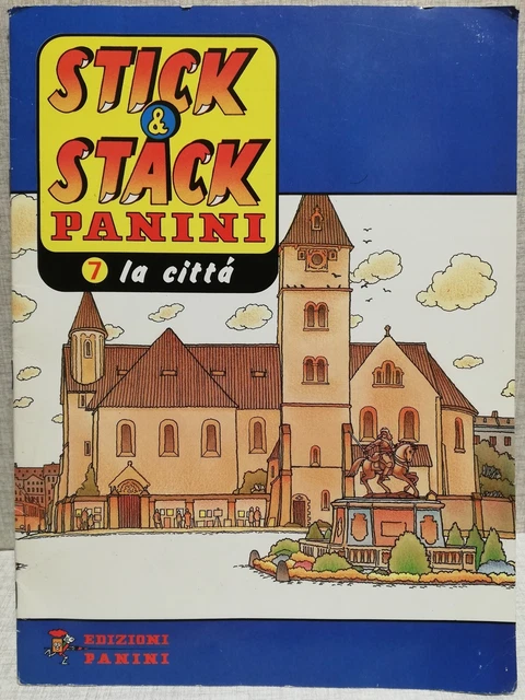 STICK & STACK 7 la città Panini album di figurine completo EUR 19,90 ...
