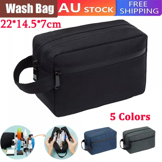 Large Capacity Men Travel Toiletry Kit Wash Bag Waterproof Cosmetic Bags Holder