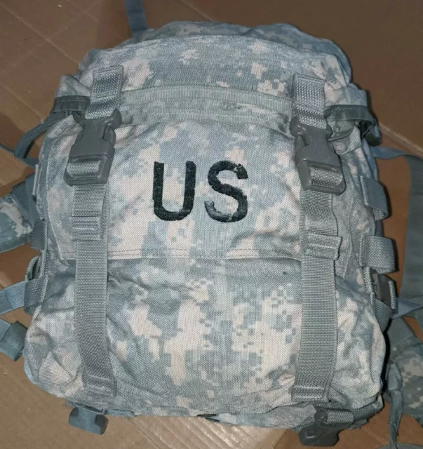 Us Military Molle Ii Patrol Assault Pack Army Acu Ucp 3-Day Mission Backpack