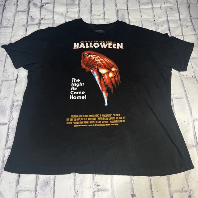 John Carpenters Halloween Michael Myers official T shirt Size 2XL Horror