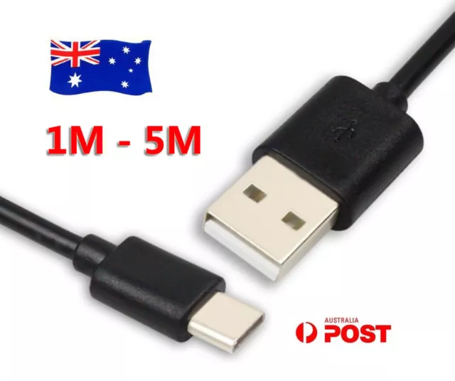 5M 3M USB 3.1 Type-C USB-C Adapter Cable Data Cord For Samsung Galaxy TabPro S