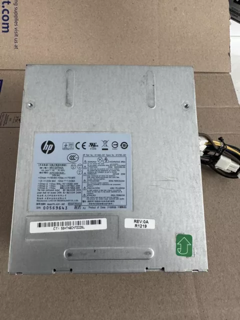 OEM HP Power Supply 611481-001 611482-001 503375-001 503376-00 Elite 8300SFF