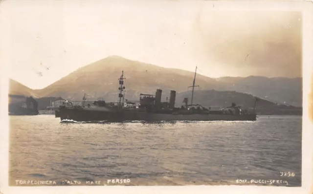 7630) Torpediniera D'alto Mare Perseo. Violo' I Dardanelli Nel 1912.