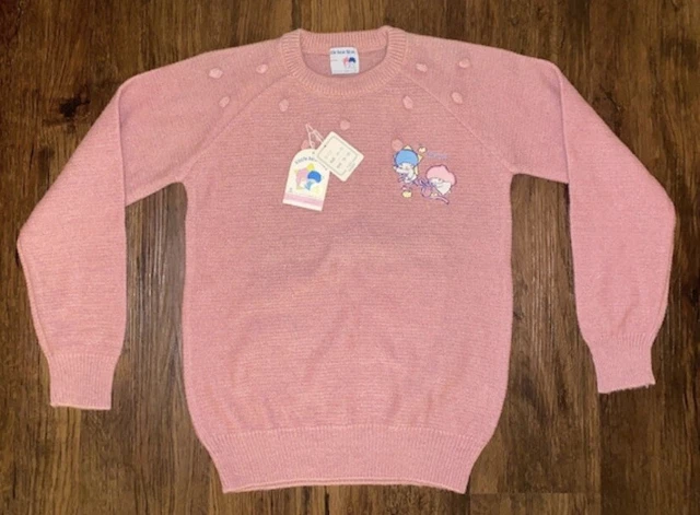 Vintage & New Sanrio 1976 Little Twin Stars Sweater Size 140 From Japan