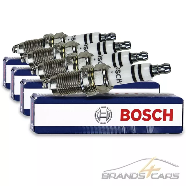 4x BOSCH ZÜNDKERZE ZÜNDKERZEN FÜR VW JETTA 4 10-14 LUPO 6X 6E 98-05