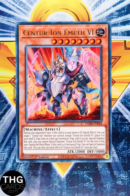 Centur-Ion Emeth VI VASM-EN018 1st Edition Ultra Rare Yugioh Card