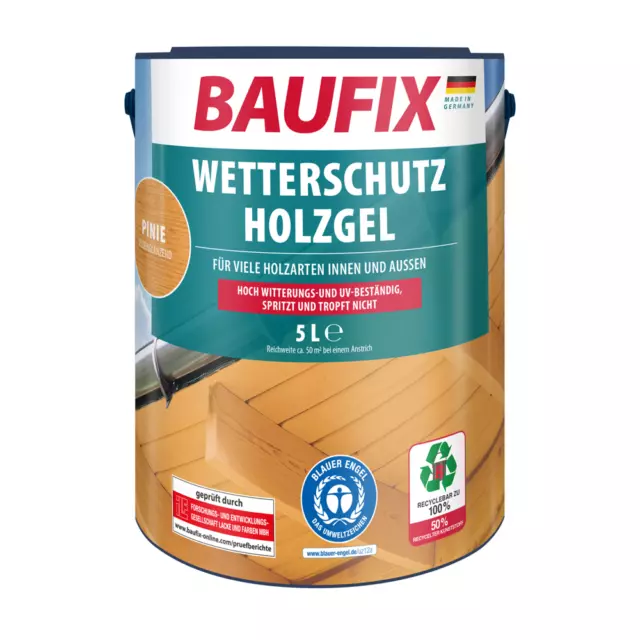 BAUFIX Wetterschutz-Holzgel pinie