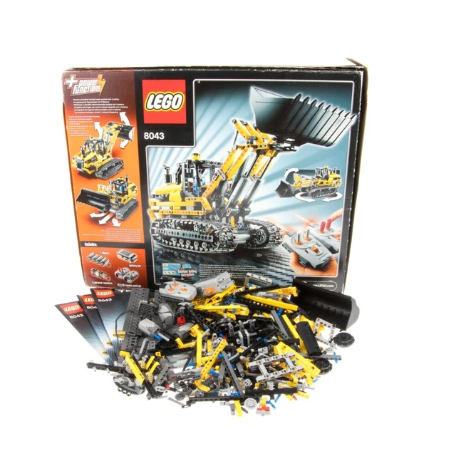 1X LEGO TECHNIQUE Set 8043 Caterpillar Bagger Electric Power Functions ...