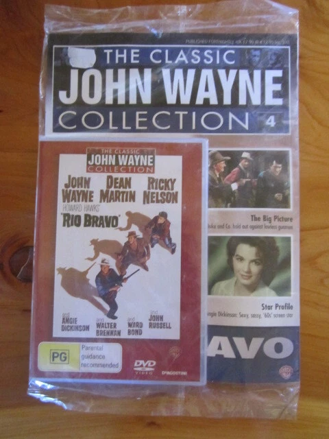 THE CLASSIC JOHN Wayne Collection Limited Edition Dvd Magazine #4 New ...