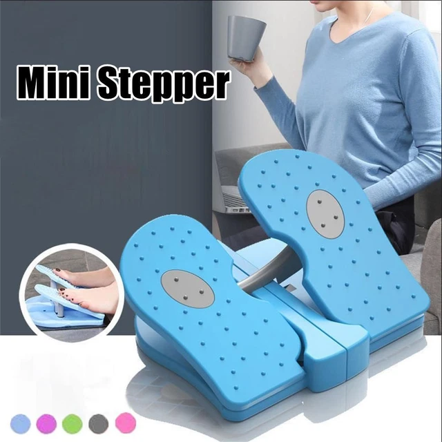 EQUIPMENT EXERCISE STEPPER Foot Pedal Under Desk Exerciser Mini Stepper