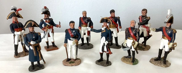 Lot de 4 ancien soldats en plomb napoleon - Collection