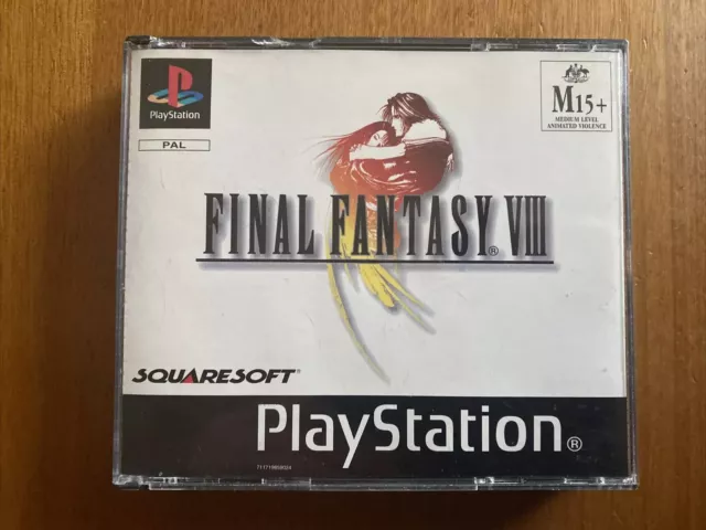 Final Fantasy Viii (M15+) Sony Playstation/Ps1 Pal Oz Seller